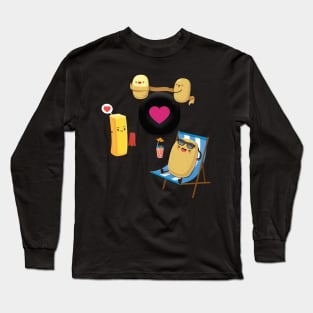 potatoes in love Long Sleeve T-Shirt